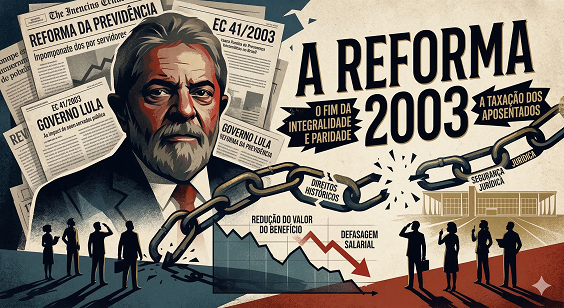 REFORMA DE 2003: O DIA EM QUE O ESTADO ATOCOU QUEM O MANTÉM DE PÉ