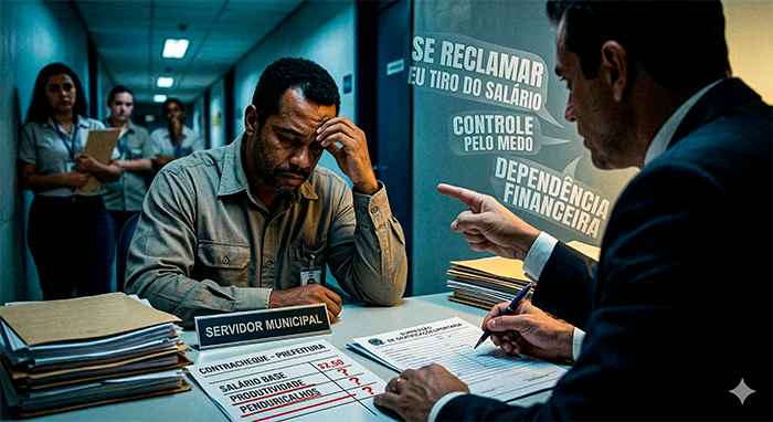 O Salário do Medo: O assédio moral e a chantagem financeira no serviço público.